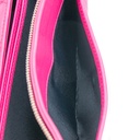 Christian Dior Lambskin Cannage Lady Dior Flap Wallet Pink