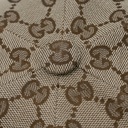 Gucci Monogram Ribbon Cap In Size Large 58 Cm 678544