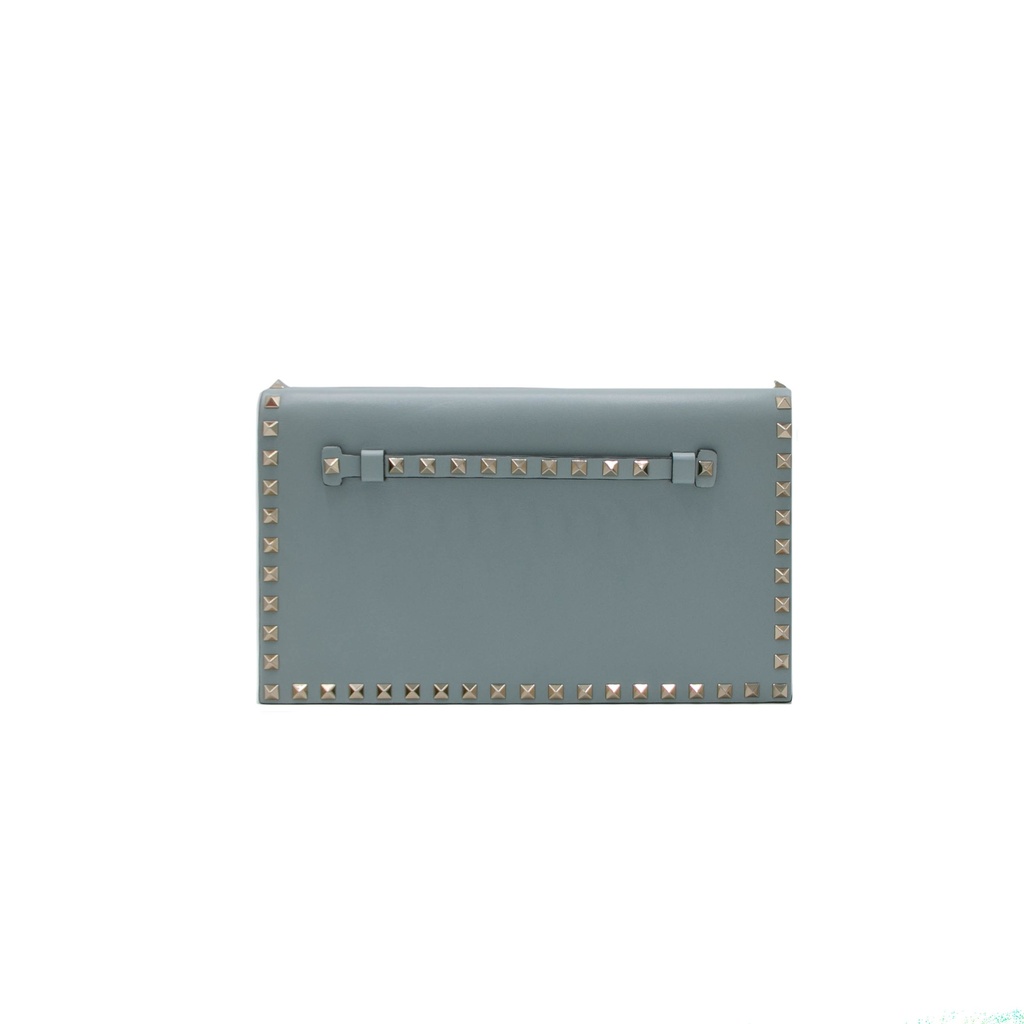 Valentino Garavani Nappa Small Rockstud Wristlet Clutch 
