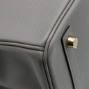 Hermes Birkin 30 Grey Togo Gold Hardware Year 2018 Like New