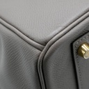 Hermes Birkin 30 Grey Togo Gold Hardware Year 2018 Like New