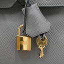Hermes Birkin 30 Grey Togo Gold Hardware Year 2018 Like New