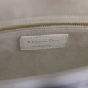 Christian Dior Lady Dior Cannage Leather Handbag White