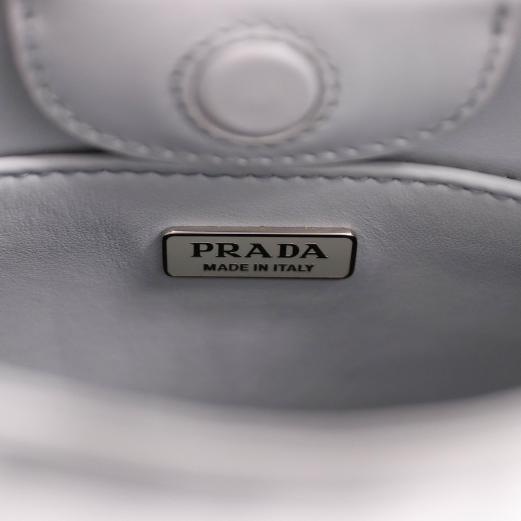 Prada Cleo Brushed Leather Shoulder Bag