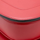 Valentino Garavani Supervee Leather Medium Red Crossbody Bag 