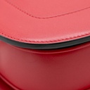 Valentino Garavani Supervee Leather Medium Red Crossbody Bag 