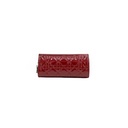 Christian Dior Patent Cannage Lady Dior Wallet On Chain