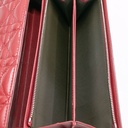 Christian Dior Patent Cannage Lady Dior Wallet On Chain