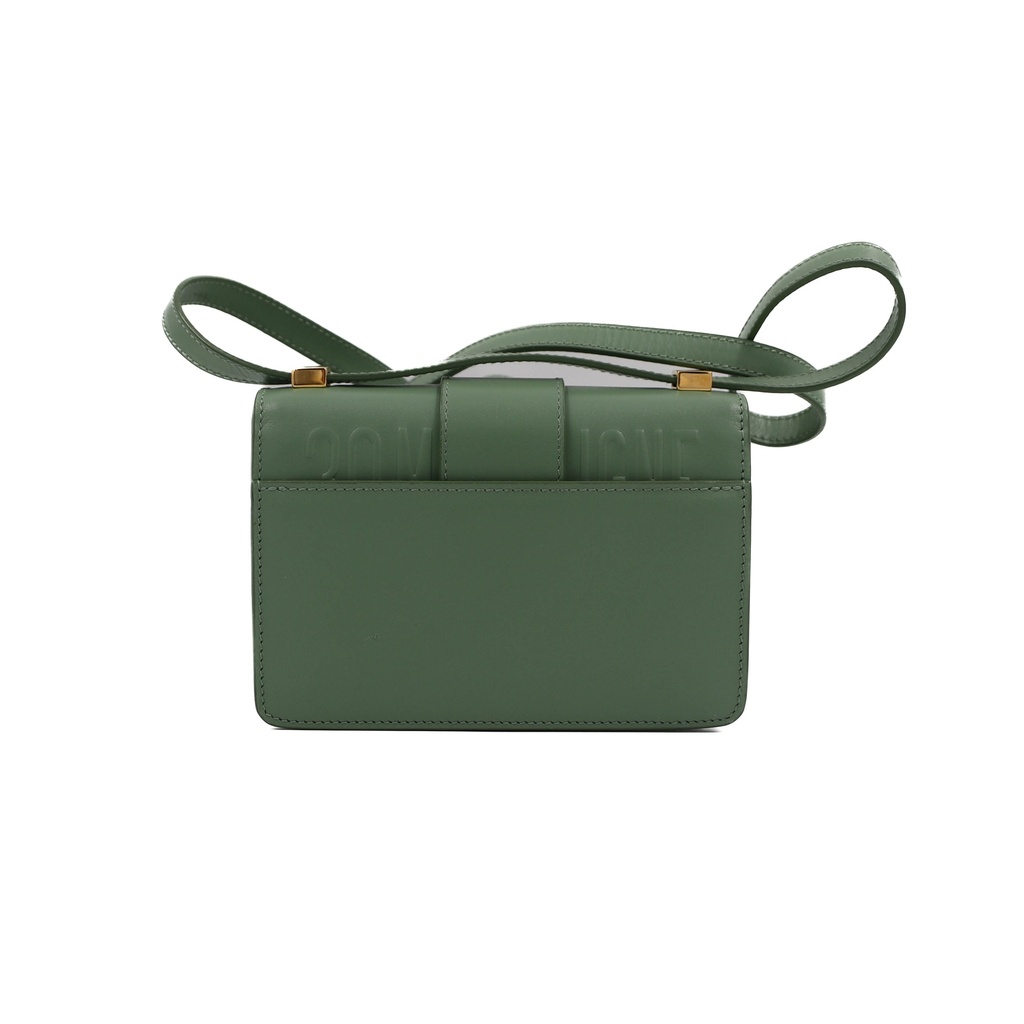Christian Dior Calfskin 30 Montaigne Flap Bag Mint Green