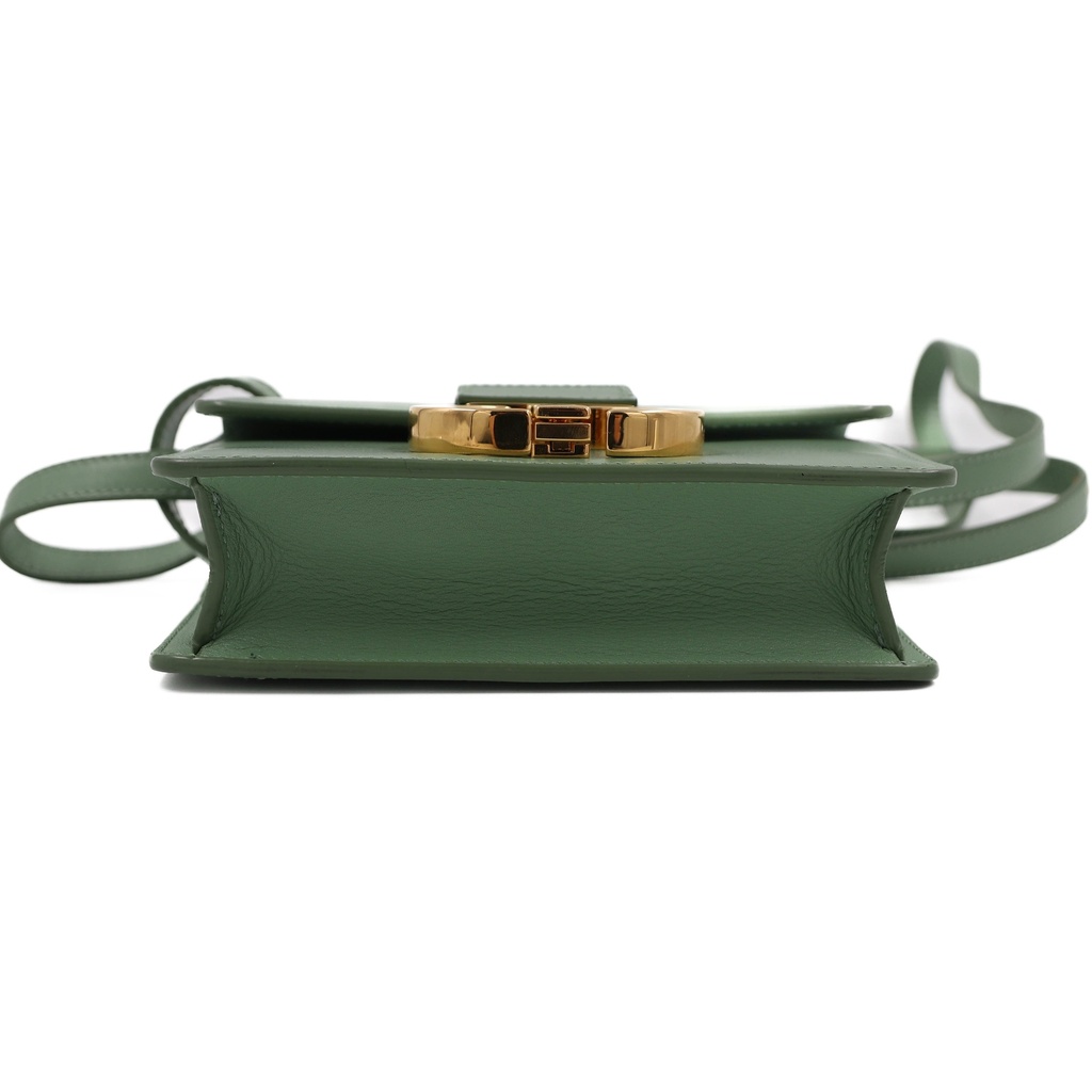 Christian Dior Calfskin 30 Montaigne Flap Bag Mint Green