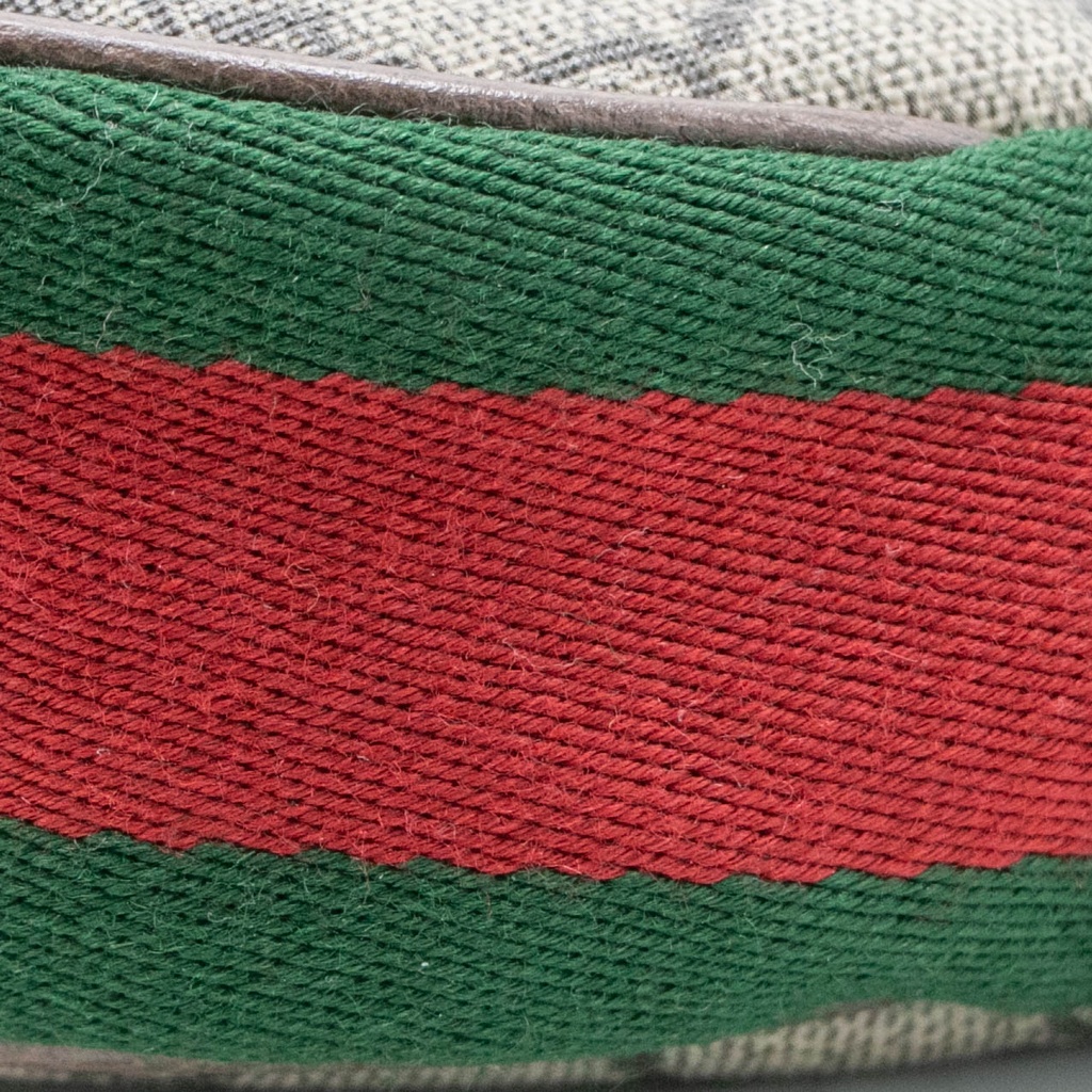 Gucci Ophidia Mini Beige And Ebony GG Supreme Canvas 658551