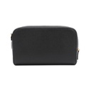 Christian Dior Grained Calfskin Caro Double Pouch Black