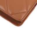 Chanel Lambskin Quilted Chanel 19 Flap Belt Bag Brown