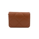 Chanel Lambskin Quilted Chanel 19 Flap Belt Bag Brown
