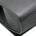 Saint Laurent Smooth Calfskin Medium Monogram Kate Tassel Satchel Black