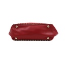 Valentino Garavani Vitello Small Rockstud Tote Rosso Valentino