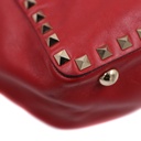 Valentino Garavani Vitello Small Rockstud Tote Rosso Valentino