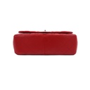 Chanel Caviar Quilted Jumbo Double Flap Red Bag