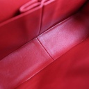 Chanel Caviar Quilted Jumbo Double Flap Red Bag