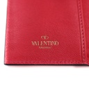 Valentino Garavani Calfskin Rockstud Zip Around Wallet 