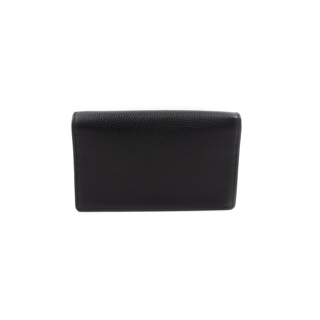 Gucci Soho Wallet on Chain Black Leather Cross Body Bag 598211