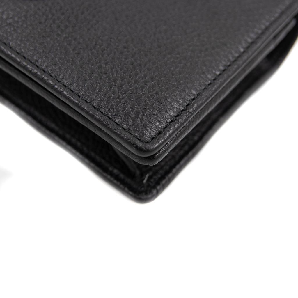 Gucci Soho Wallet on Chain Black Leather Cross Body Bag 598211