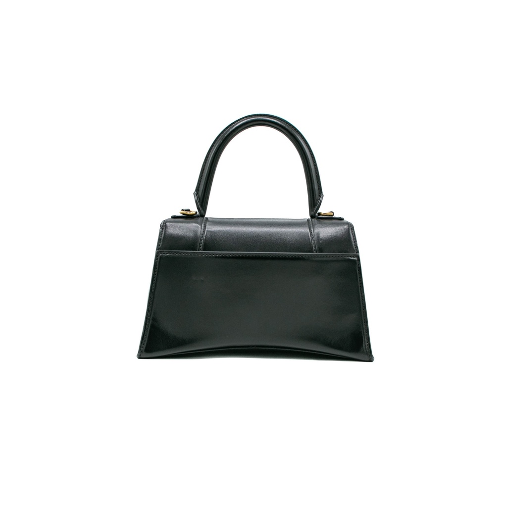 Balenciaga Hourglass Small Handbag Black