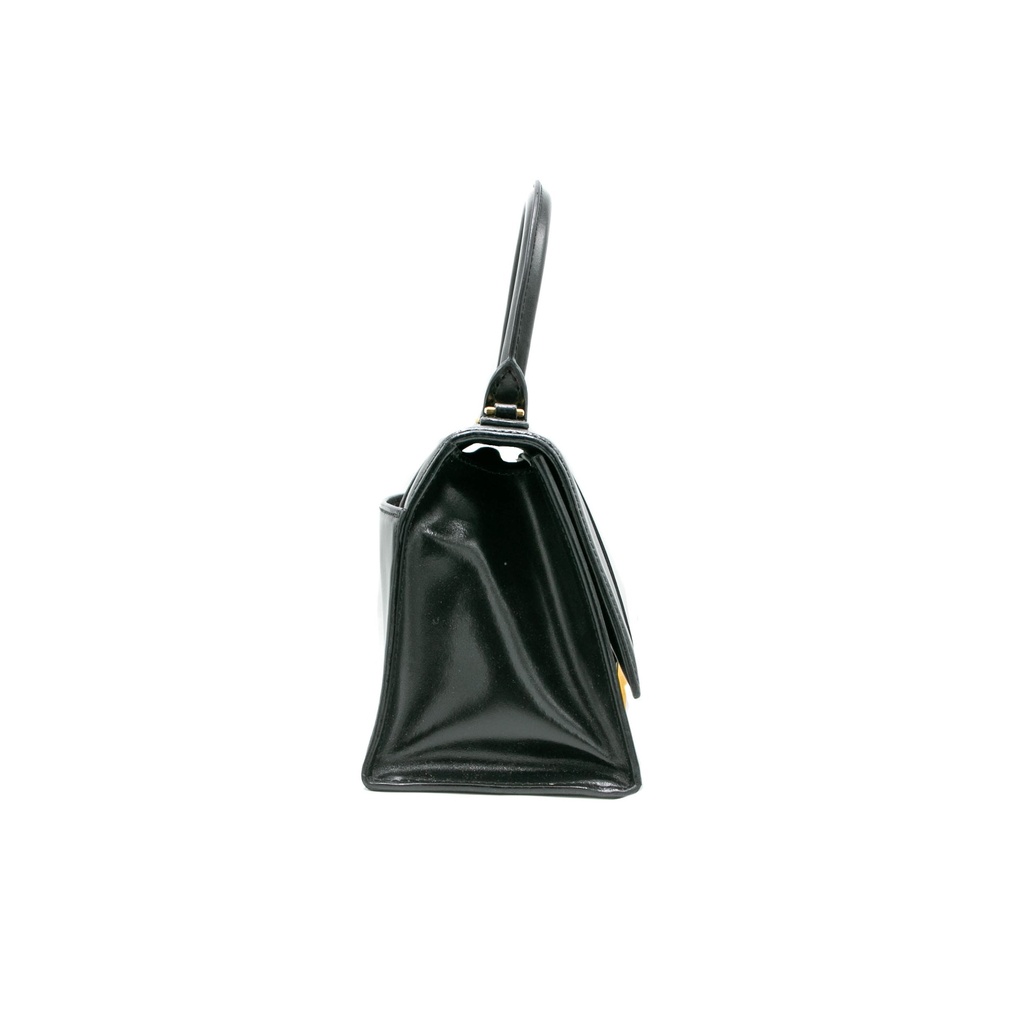 Balenciaga Hourglass Small Handbag Black
