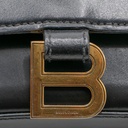 Balenciaga Hourglass Small Handbag Black