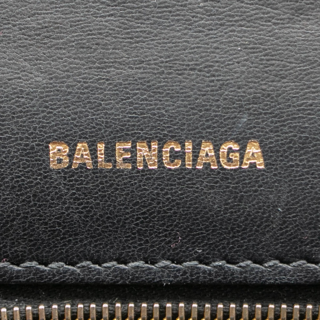 Balenciaga Hourglass Small Handbag Black