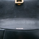 Balenciaga Hourglass Small Handbag Black