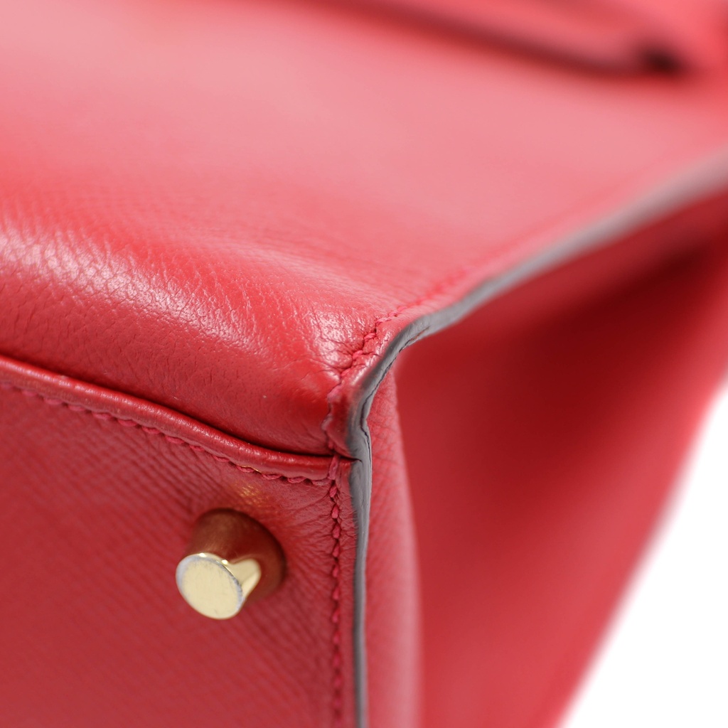 Hermes Kelly 28 Epsom Leather 2018 Red