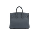 Hermes Birkin 25 Togo Silver Hardware Light Blue Year 2022 Like New