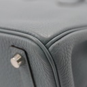 Hermes Birkin 25 Togo Silver Hardware Light Blue Year 2022 Like New