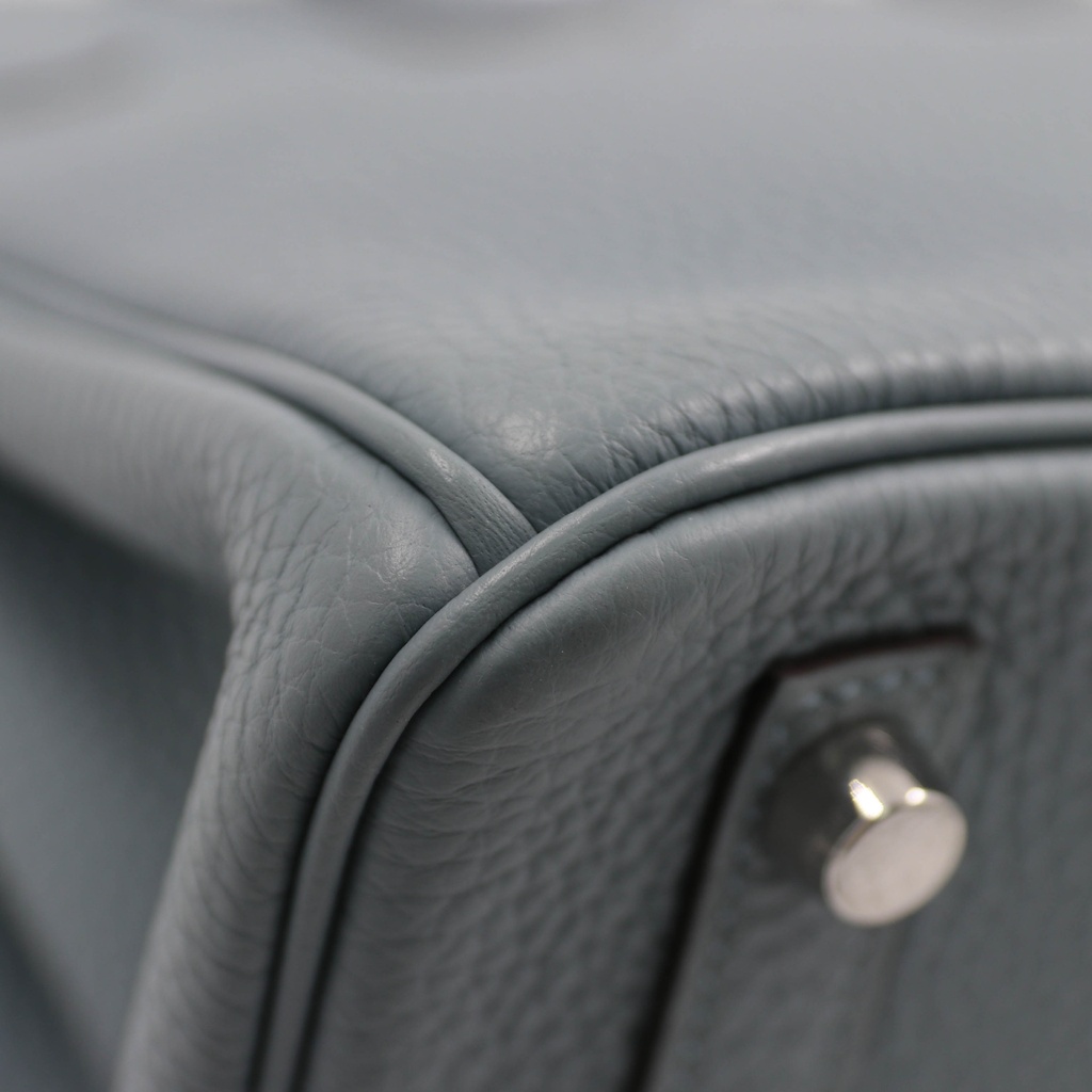 Hermes Birkin 25 Togo Silver Hardware Light Blue Year 2022 Like New