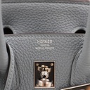 Hermes Birkin 25 Togo Silver Hardware Light Blue Year 2022 Like New