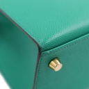 Hermes Kelly 25 Epsom Gold Hardware Green Year 2021 Like New