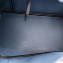 Hermes Birkin 25 Swift Leather Blue Year 2016 Lock and Keys Like New