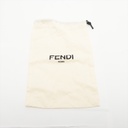 Fendi Zucca Sunshine Shopper Small Leather 2 Way Handbag Black 8BS051