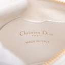 Christian Dior Vaib Leather 2 Way Shoulder Bag White