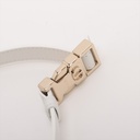 Christian Dior Vaib Leather 2 Way Shoulder Bag White