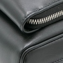 Prada Leather Shoulder Bag With Pouch Black 2VH168