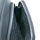 Prada Leather Shoulder Bag With Pouch Black 2VH168