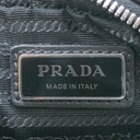 Prada Leather Shoulder Bag With Pouch Black 2VH168