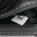 Prada Leather Shoulder Bag With Pouch Black 2VH168