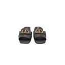 Christian Dior 30 Montaigne Platform Slide Cherry Red In Size 37