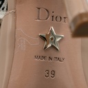 Christian Dior J'Adior Slingback Pump Black Patent Calfskin In Size 39
