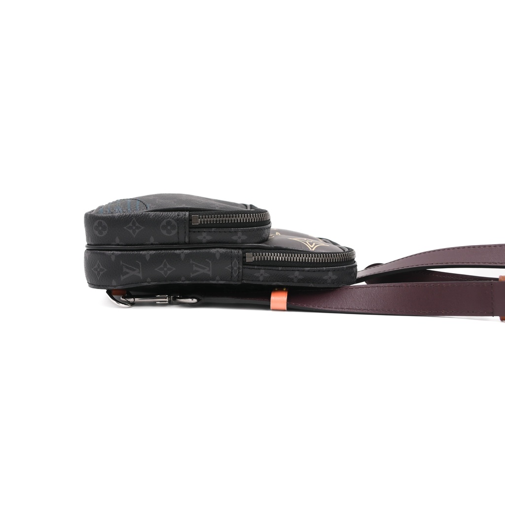 Louis Vuitton Monogram Eclipse Patchwork Amazone Sling Bag