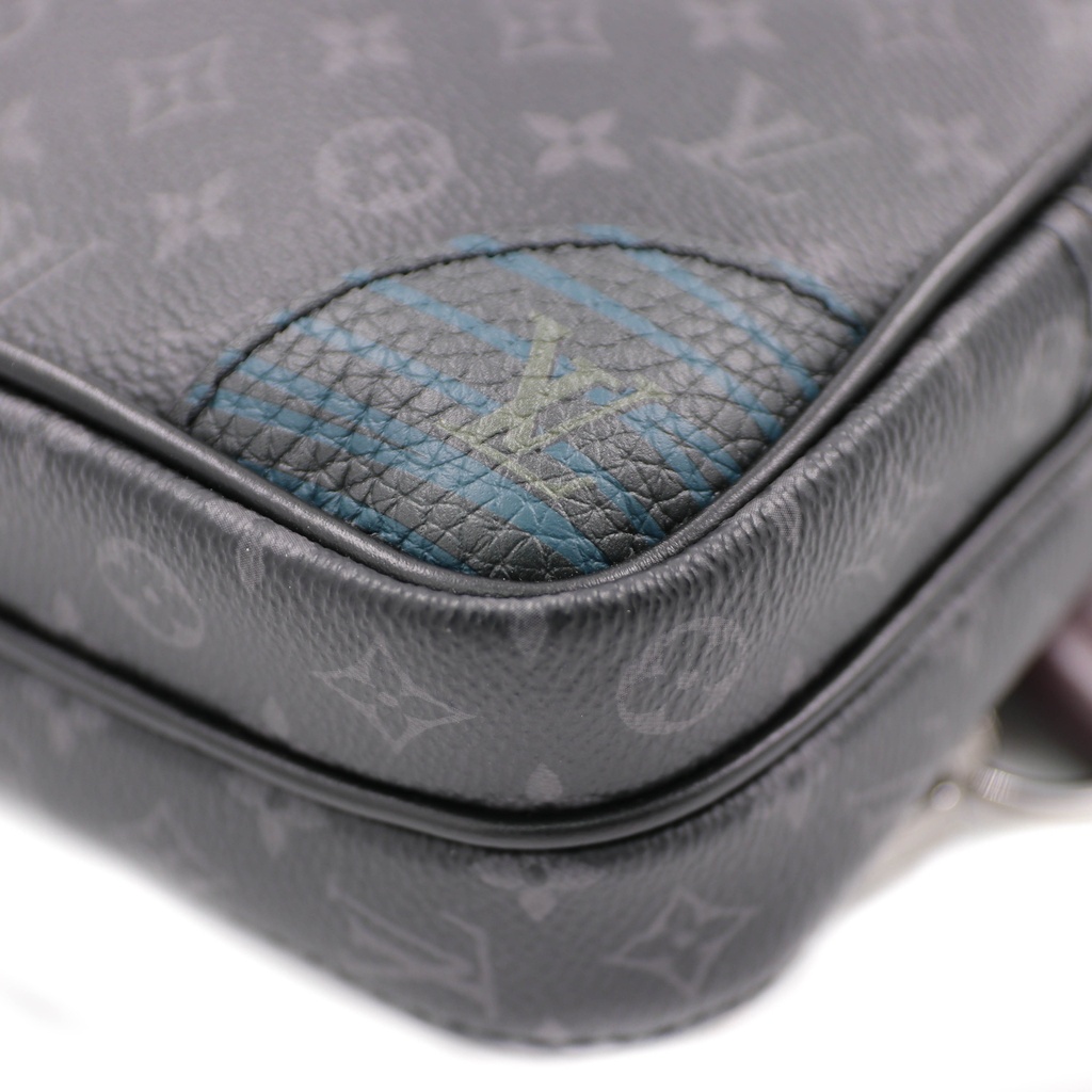 Louis Vuitton Monogram Eclipse Patchwork Amazone Sling Bag