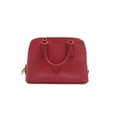 Prada Saffiano Lux Small Promenade Tote Bag Peonia